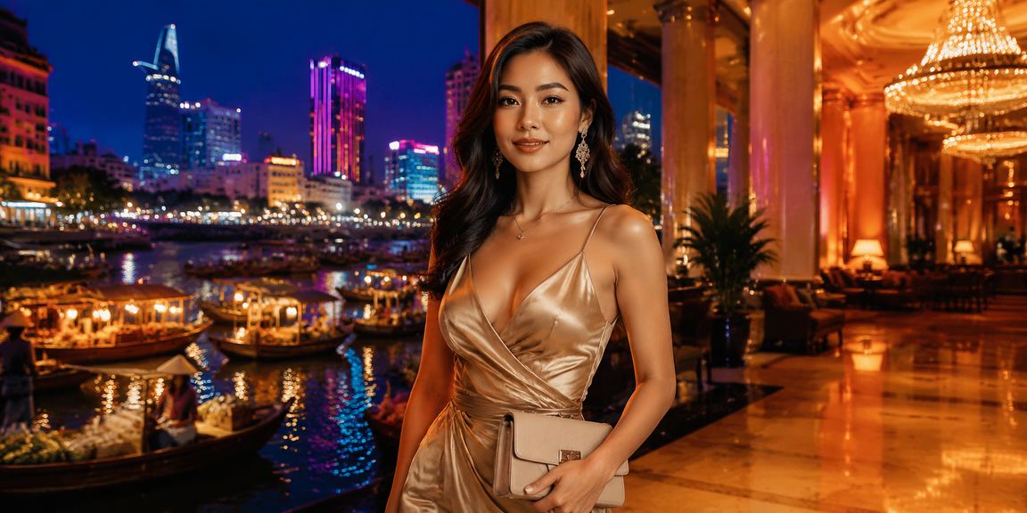 Cá cược thể thao sôi động tại thành phố Hồ Chí Minh với ánh đèn neon